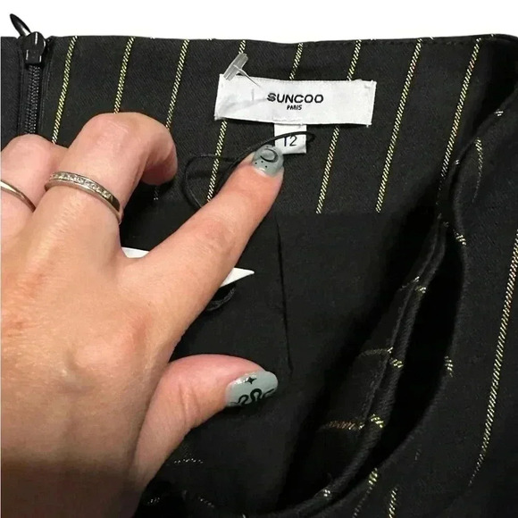 Suncoo Paris Wrap Striped Skirt - Picture 4 of 5